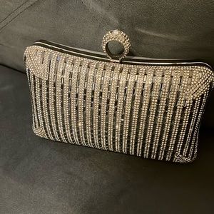 Jeweled evening handbag